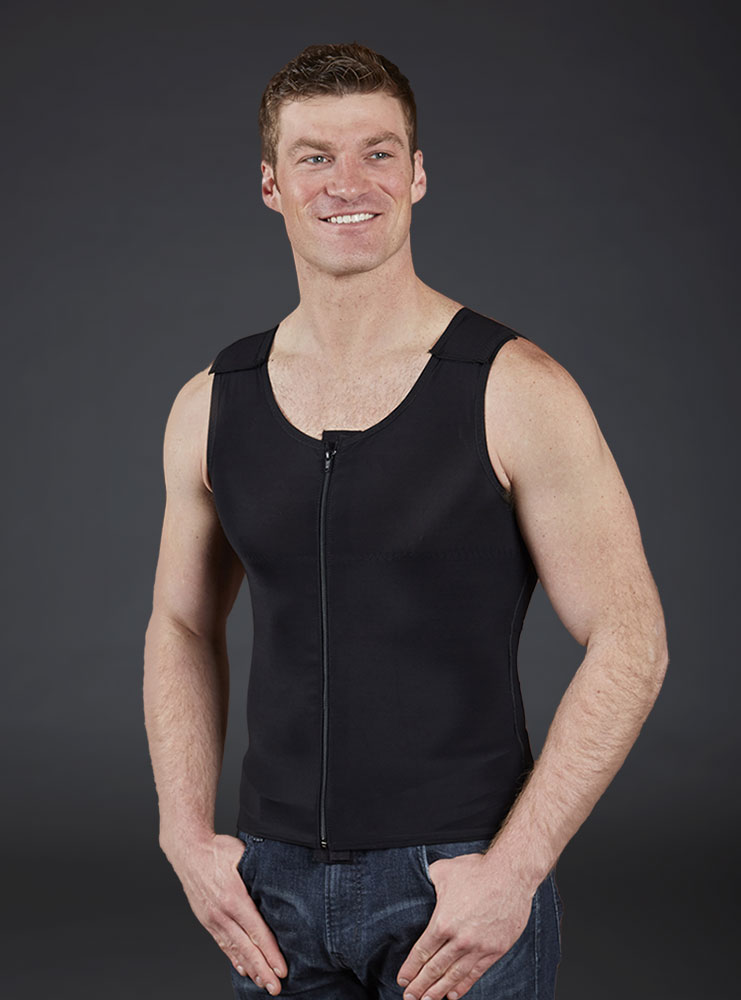 Sculptures Male Extra-Long Full Support Vest